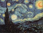 Vincent Van Gogh, nuit etoilee